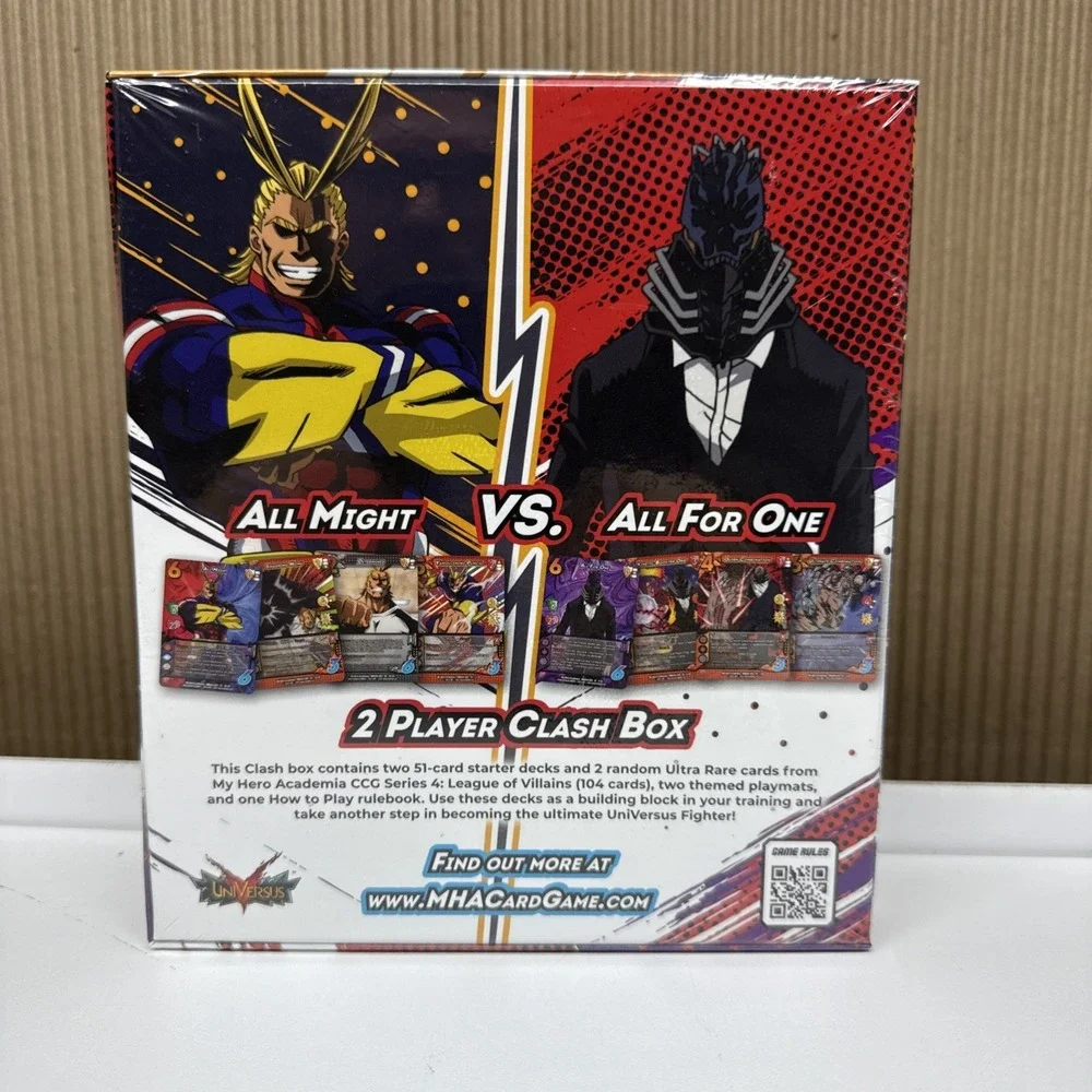 All-Might vs All For One Clash Deck My Hero Academia TCG Card Game BRAND NEW